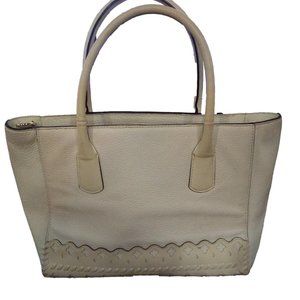 Kate Spade White Purse with Design